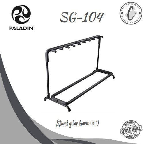 Stand Gitar Baris Isi 9 Paladin Sg104 Rak Gitar