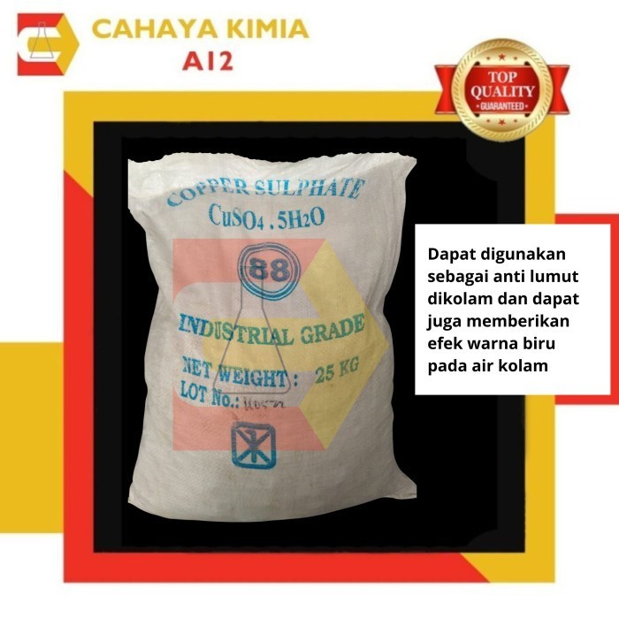 Copper Sulphate (Terusi/Trusi/Perusi/Prusi) ex. local 1 zak (25 kg)