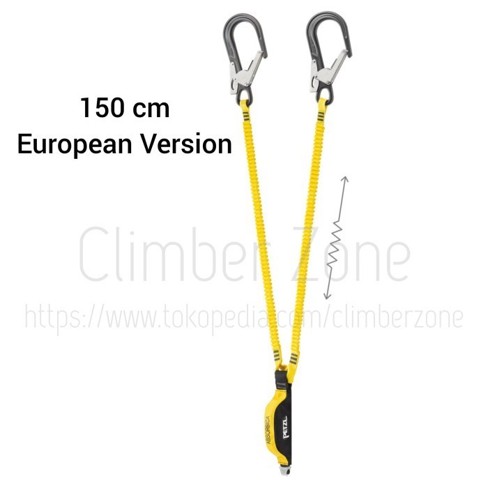 Petzl ABSORBICA-Y Lanyard 150 cm with MGO