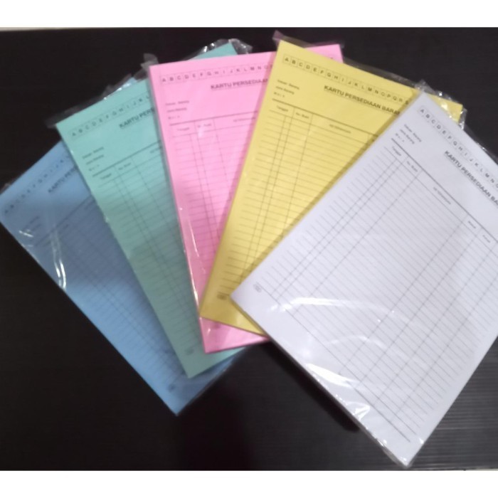 

Mantap \New/ Kartu Persediaan Barang / Kartu Stok Besar Terlaris