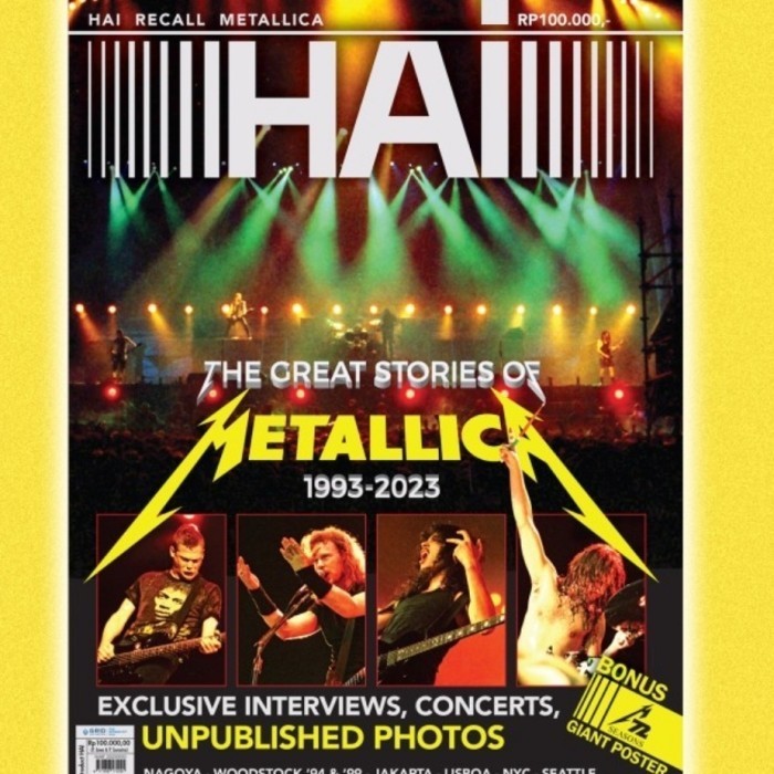 

Majalah HAI Recall Metalica Edisi Terbatas-Ready Stock