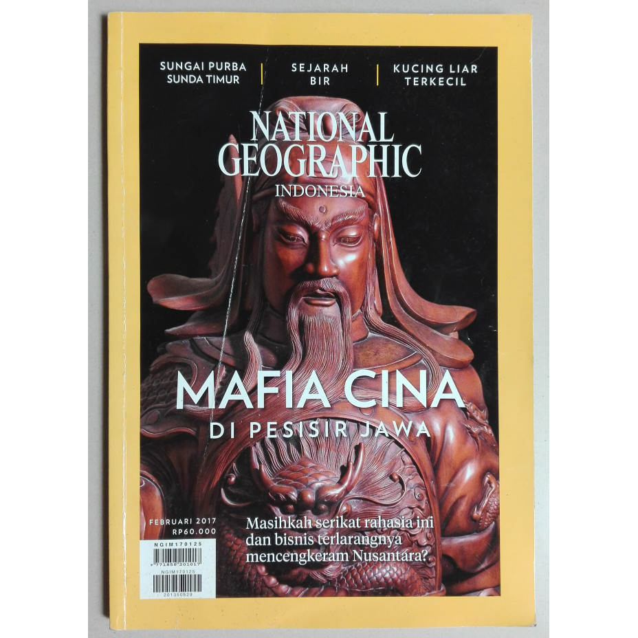 

Majalah National Geographic Feb 2017 : Mafia Cina di Pesisir.Jawa