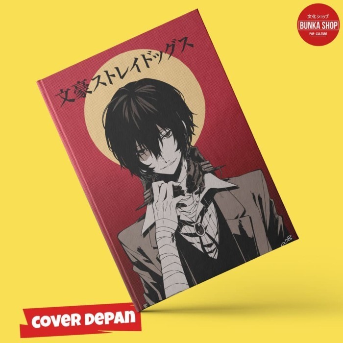 

Mantap Note Book Anime Bungou Stray Dogs Dazai Osamu B Hardcover A5 Murah Berkualitas