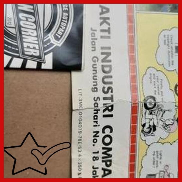 

[KCBL] BROSUR DAN KALENDER YAMAHA V75 DELUXE MERAH JAPAN SOBEK