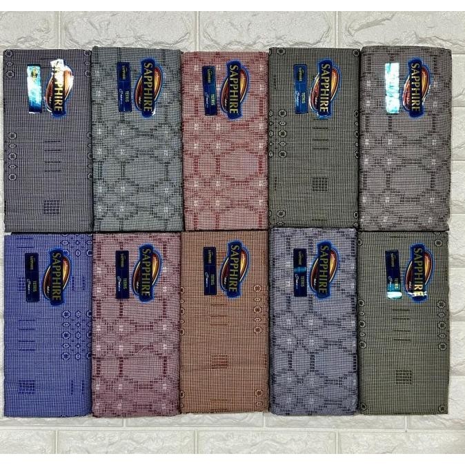 Grosir 10 Pcs Sarung Sapphire motif Tetris