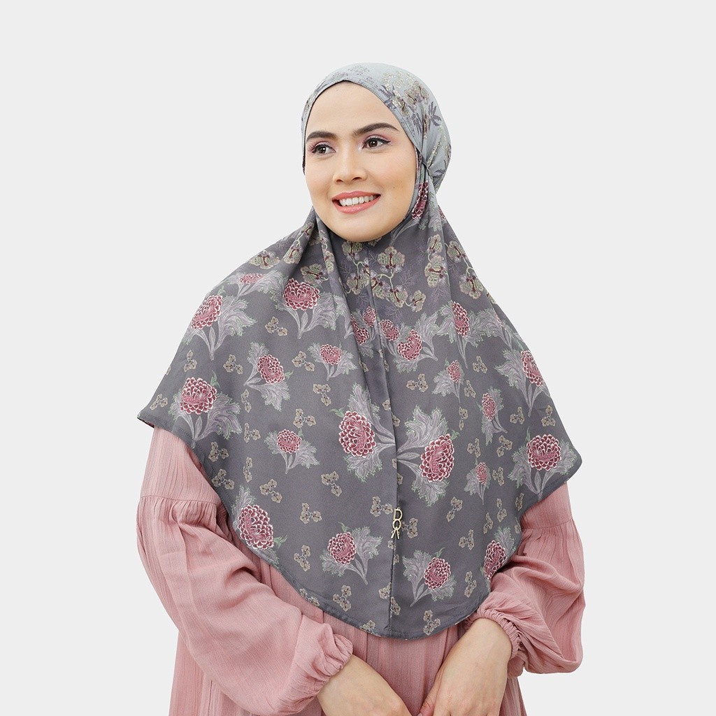 Promo Mega Sale 2.2 // DOA - Baiti Kamila Khimar Dover Grey
