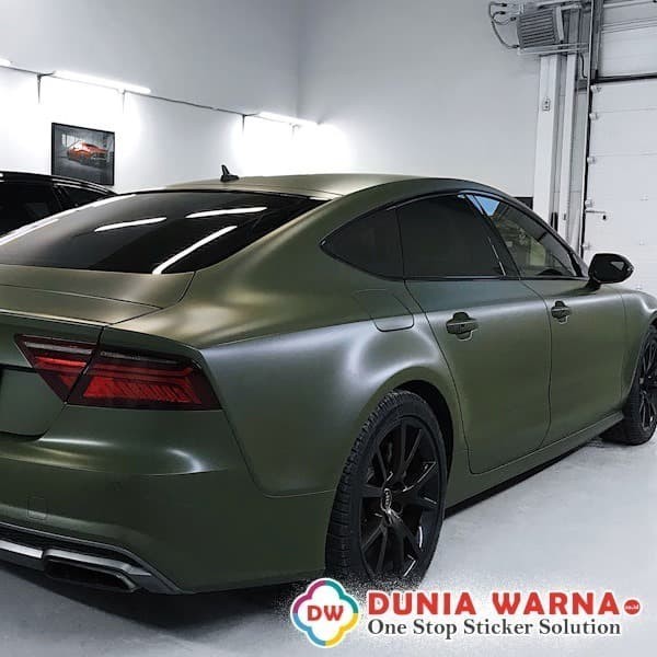 ORACAL 970 M 285 NATO OLIVE PREMIUM VINYL WRAPPING STIKER HIJAU ARMY