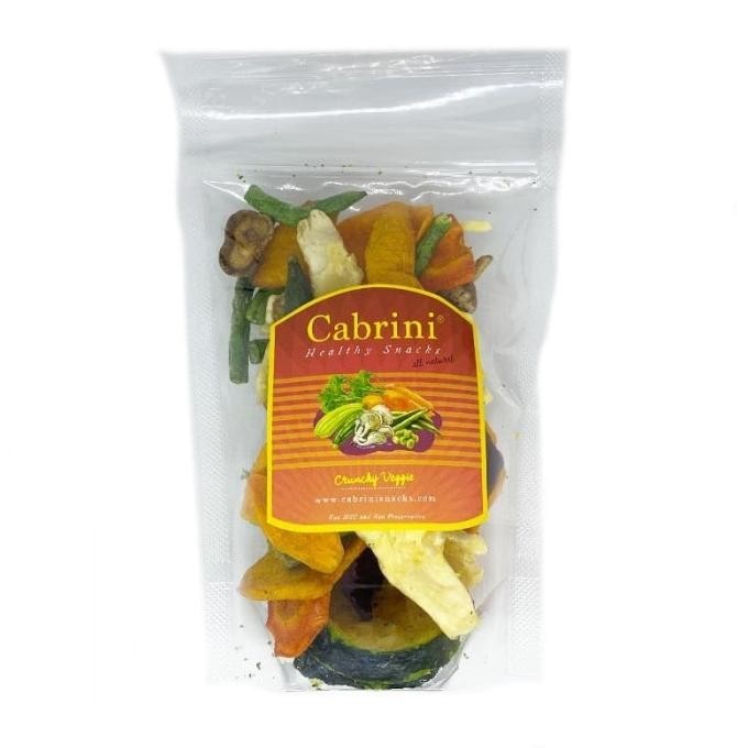 

Keripik Sayur Cabrini Snacks 80gr Crunchy Veggie