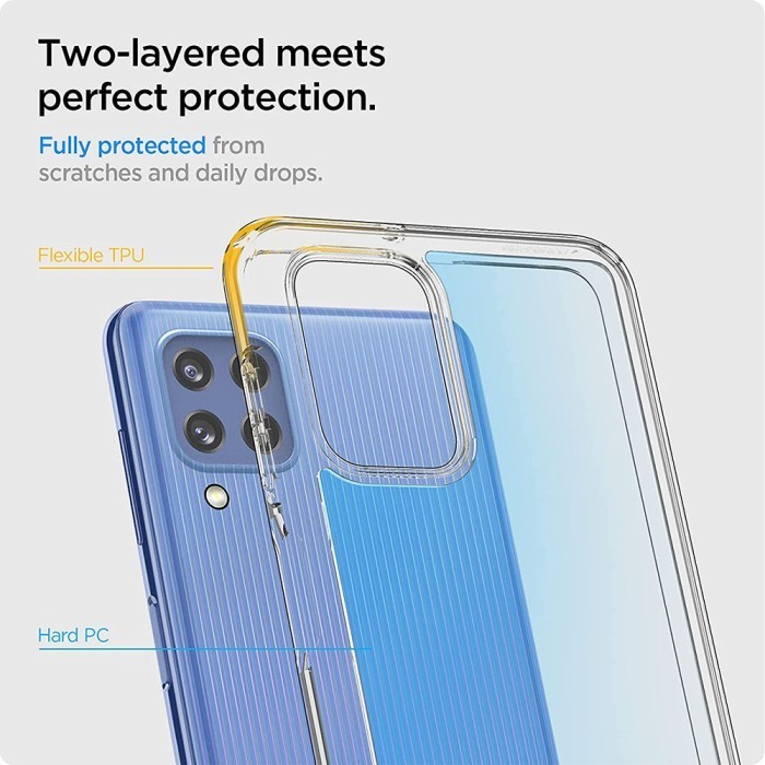 Case Samsung Galaxy M32 Spigen Ultra Hybrid Anticrack Casing