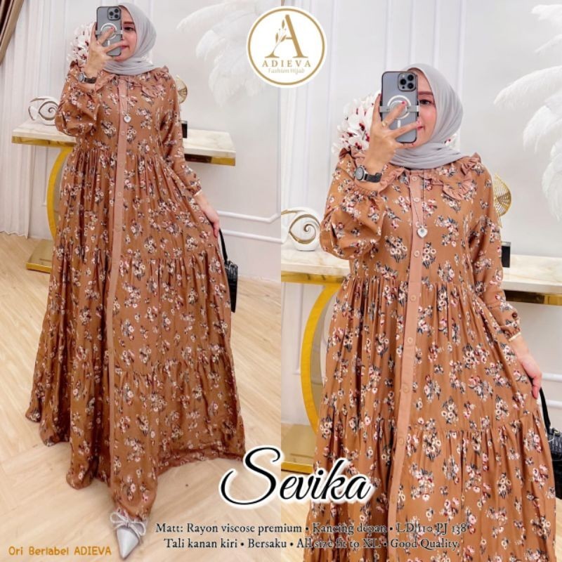 SEVIKA DRESS RAYON original ADIEVA