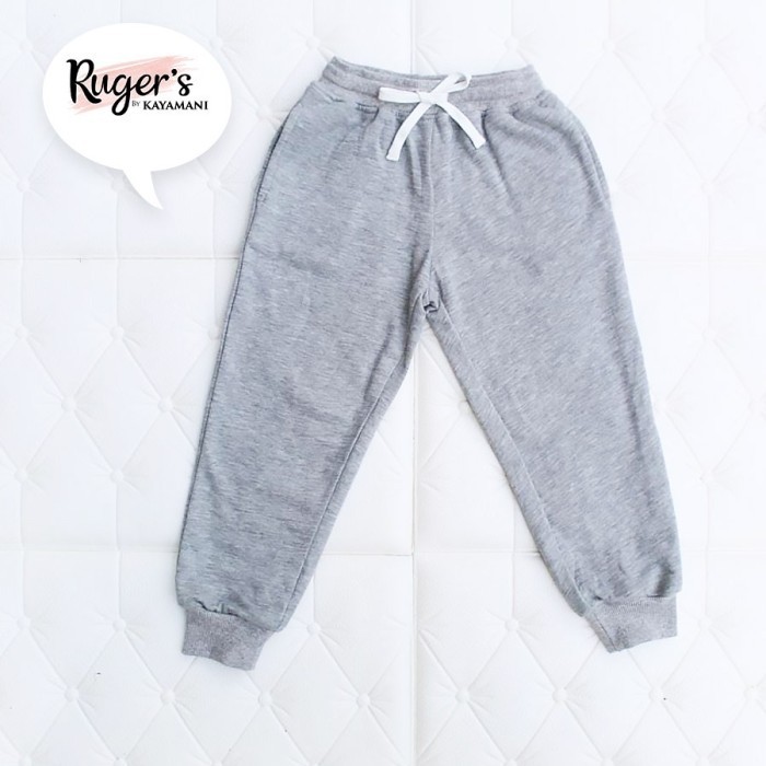 Rugers By Kayamani - Jogger Panjang Anak - Grey