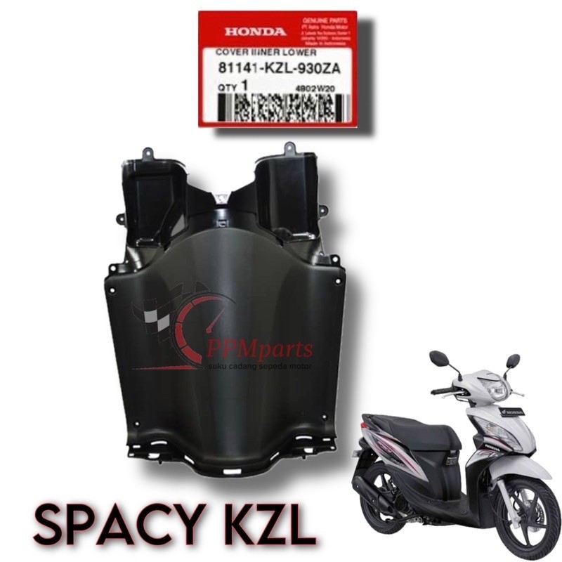 81141KZL930ZA Cover Inner Lower Legsil Kontak Bawah Spacy 81141-KZL-930ZA Original