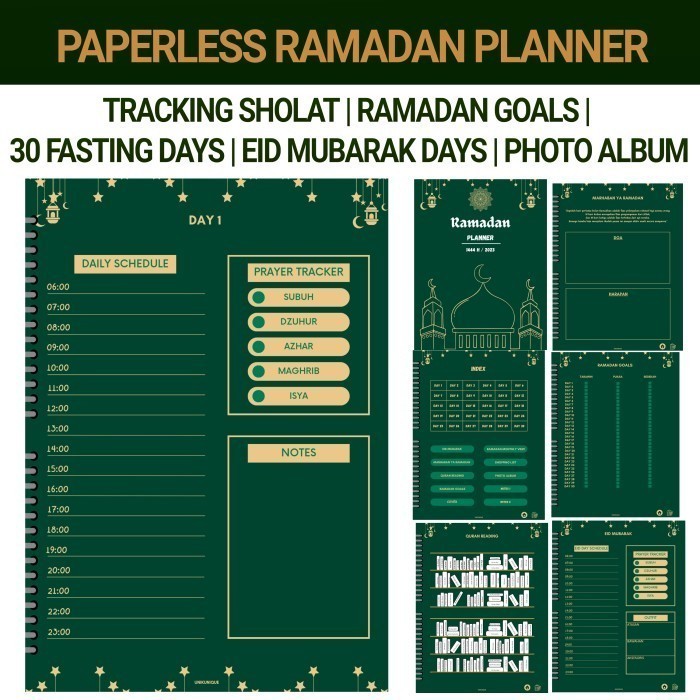 

Terlaris Ramadan Digital Planner - Buku Catatan Kegiatan Puasa Amal Sholat Diskon