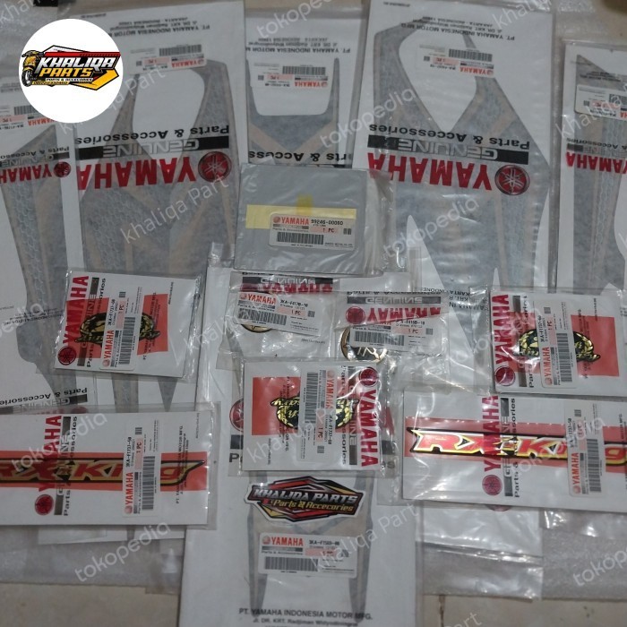 graphic striping list Rx king 2003 Se gold special edition full set