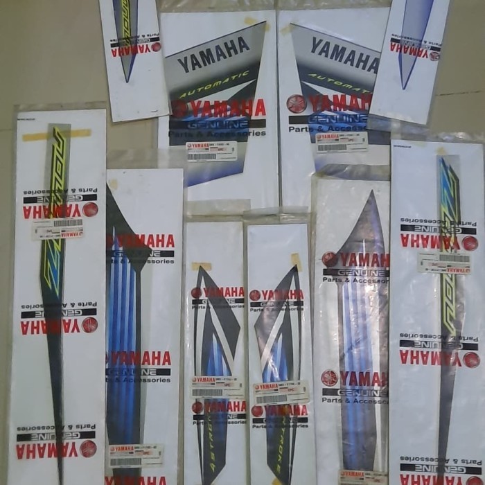 graphic striping nouvo z biru silver 2005 original yamaha