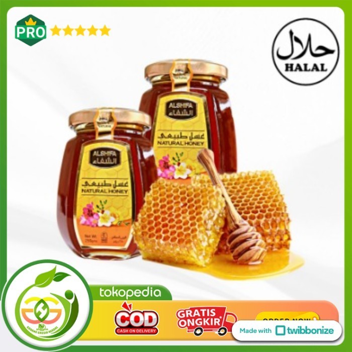 

Madu Arab Al Shifa 1kg - Madu Arab Al syifa Alshifa Import 500gr x 2pc