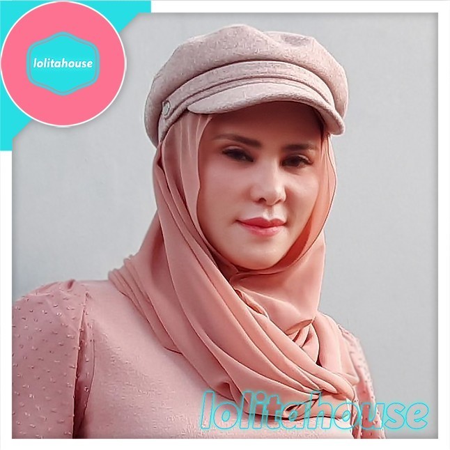 New Topi Baret Wanita Dewasa Topi Beret Wanita Topi Wanita Gaya Selebriti