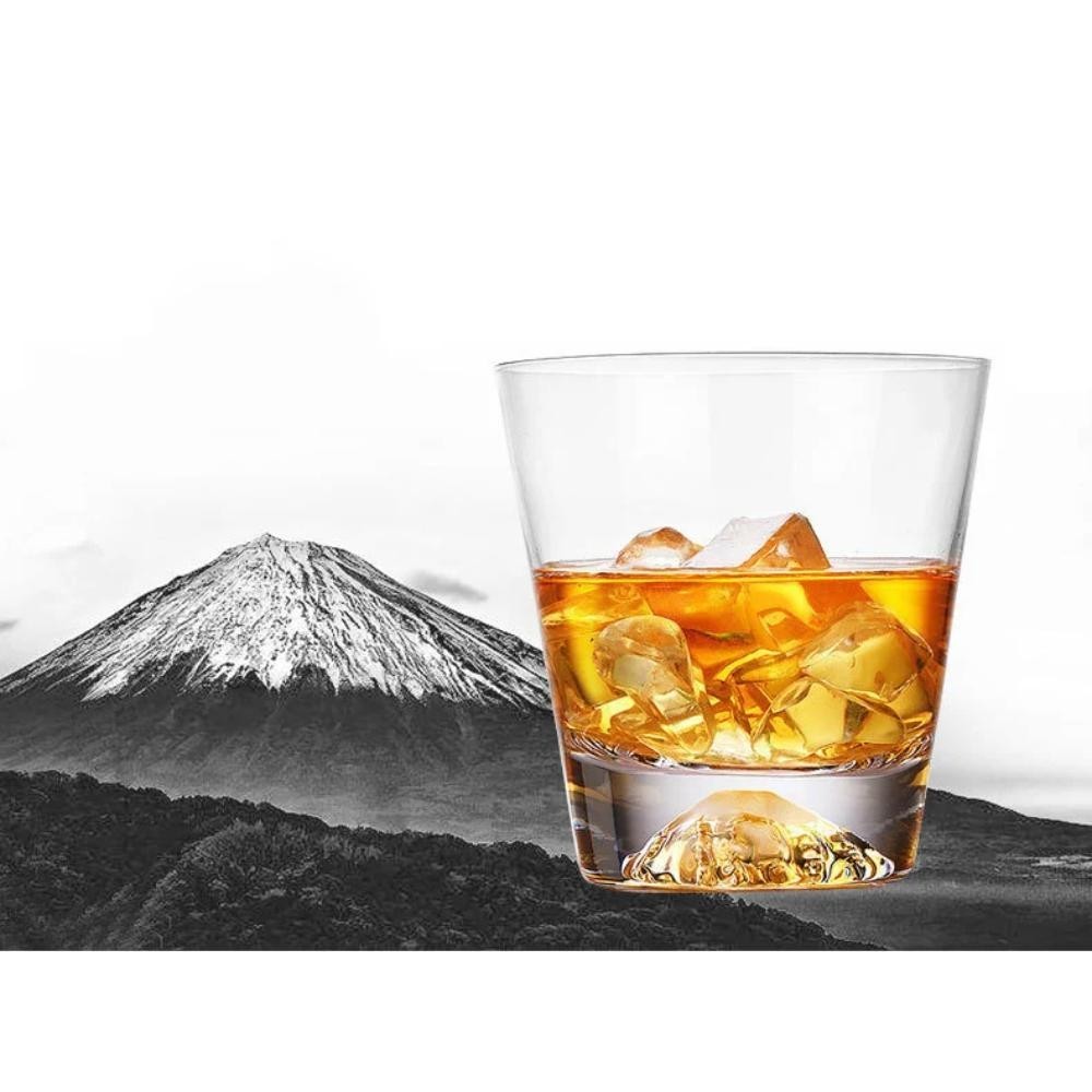 MM Gelas Whisky Mount Fuji Japanese Style Rock Glass 250ml - M-1641