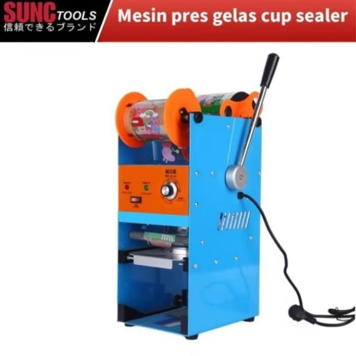 Mesin Cup Sealer Et-D8 Alat Pres Gelas Minuman Pres Cup Sealer