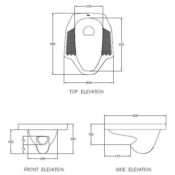 KLOSET JONGKOK WASSER CT-121 PUTIH