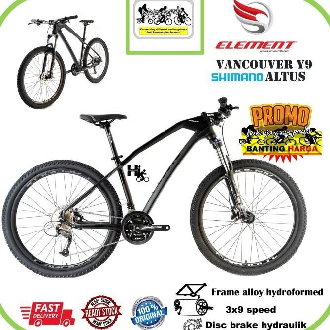 Sepeda Gunung 27,5 Police MTB Vancouver Y9 27 Sp New Design BY element