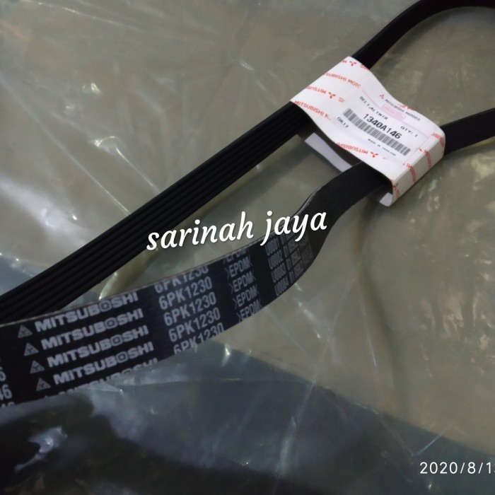 New Vanbelt Fanbelt Mitsubishi Mirage 6Pk1230 Kode Cu046