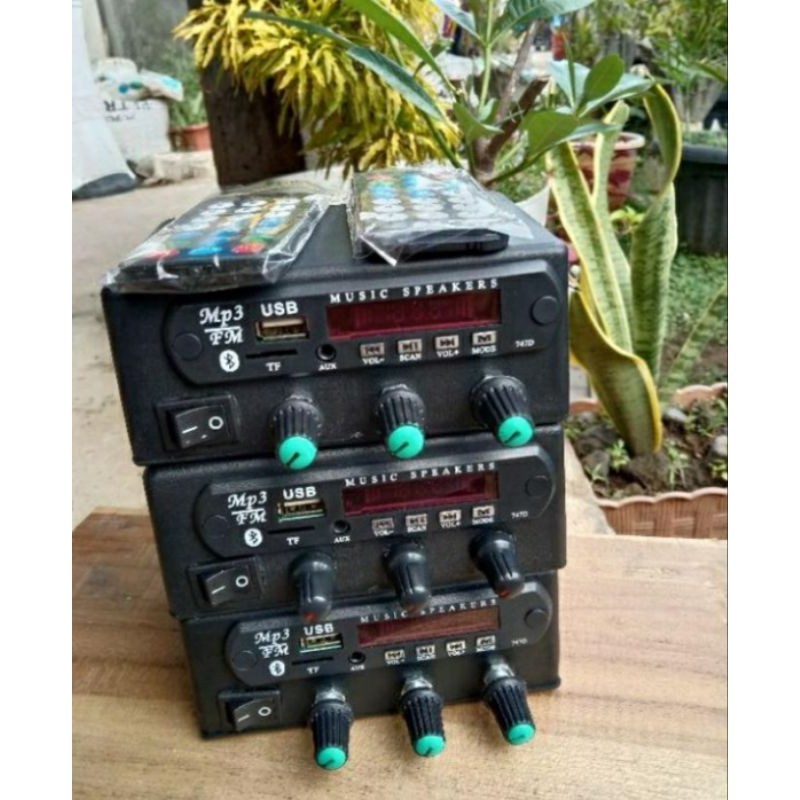 Ampli mini 12 volt mobil n rumahan