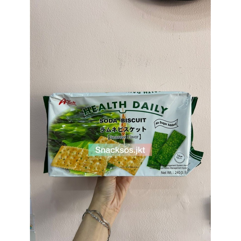 

A-Taste Health Daily Soda Biscuit Original / Seaweed - A Taste