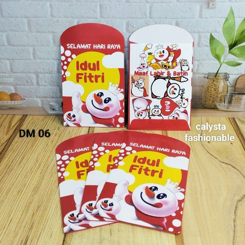 

Amplop angpao lebaran idul Fitri isi 100 lbr