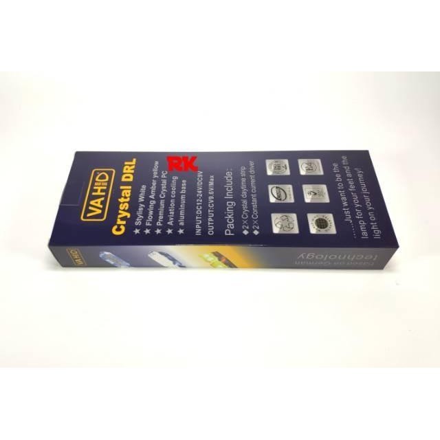 LAMPU ALIS LED DRL CRYSTAL HALO RUNNING - LAMPU DRL SEIN MOBIL