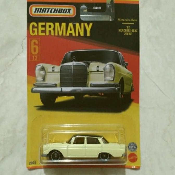 matchbox mercedes benz 220 se sedan