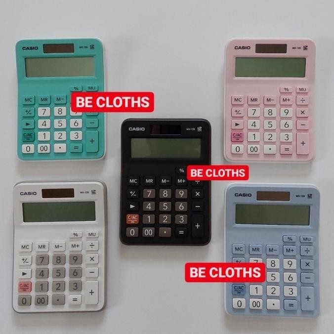 

Kekinian - Casio MX-12B Calculator - Kalkulator Meja Office MX 12B - Hitam !!