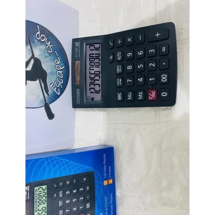 

Best - KALKULATOR CITIZEN CT 120 S - CALCULATOR TYPE CT 120 S .,