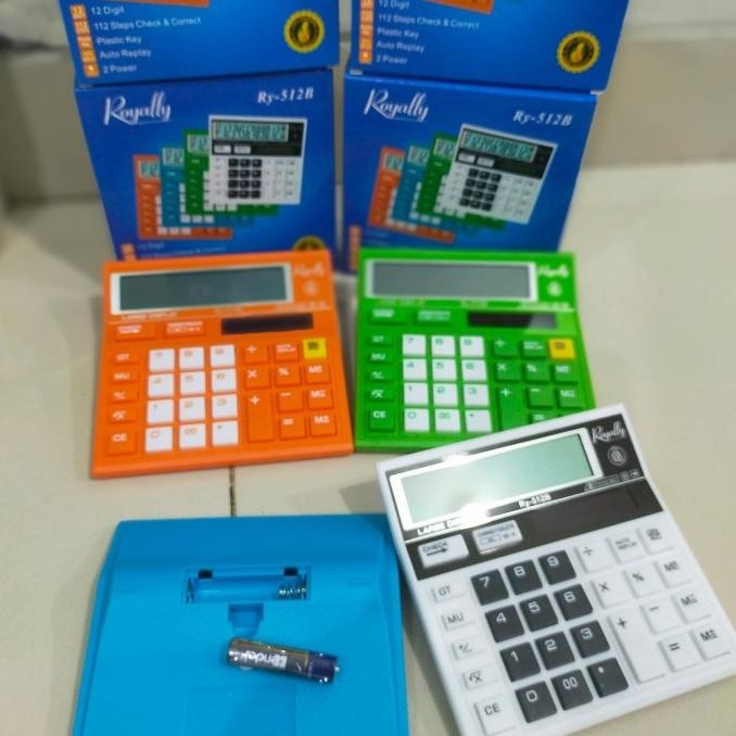 

Berkualitas kalkulator 12digit batu AAA