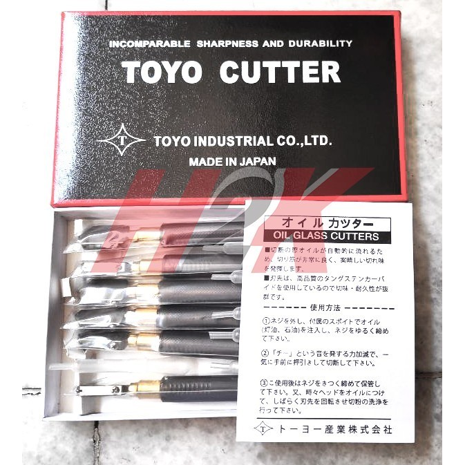 Pemotong Kaca Glass Cutter Pisau Kaca Toyo TC 90 TC-90 TC90
