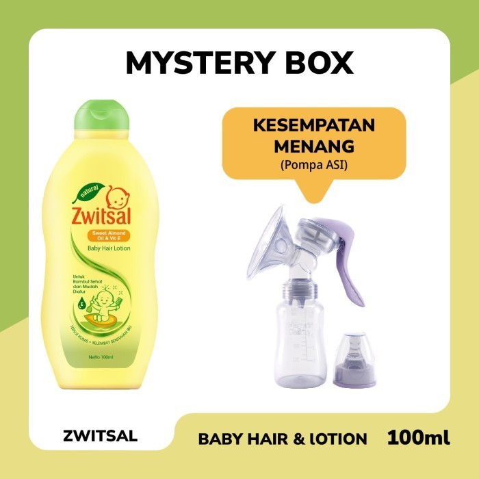 [Kesempatan Menang] Zwitsal Baby Hair Lotion Almond Oil & Vitan E