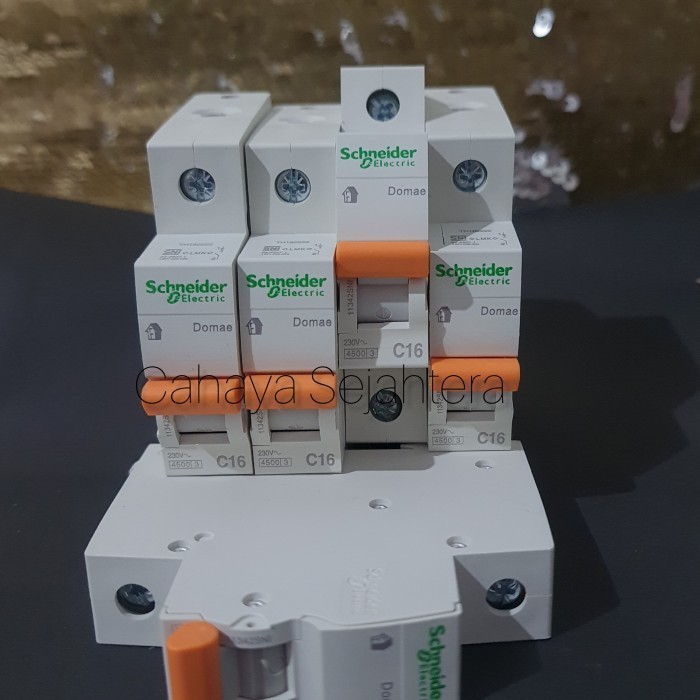 mcb schneider 16a 1phase