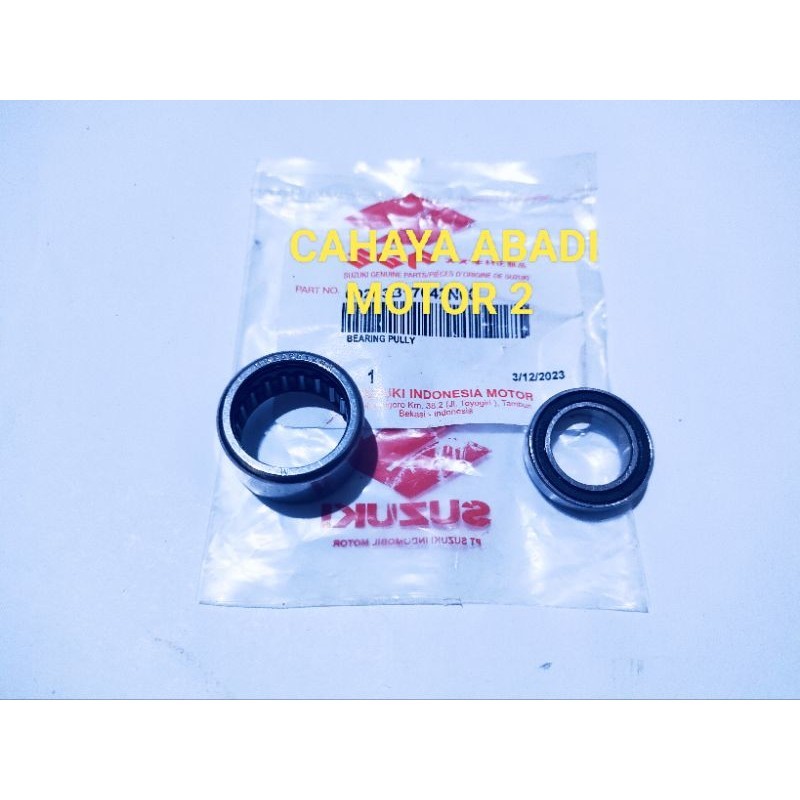 BEARING LAHAR BAMBU PULLY PULLEY  PULY PULI POLLY SET SUZUKI SPIN  SKYDRIVE SKYWAVE HAYATE ORIGINAL 