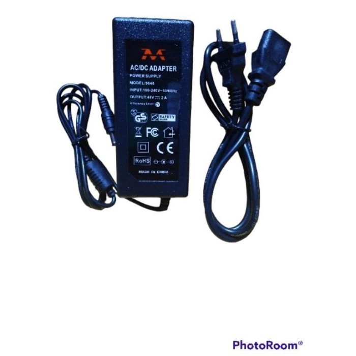 Murah Kamera CCTV Adaptor 48V 2A High Quality Merek M Adapter 2 Ampere 48