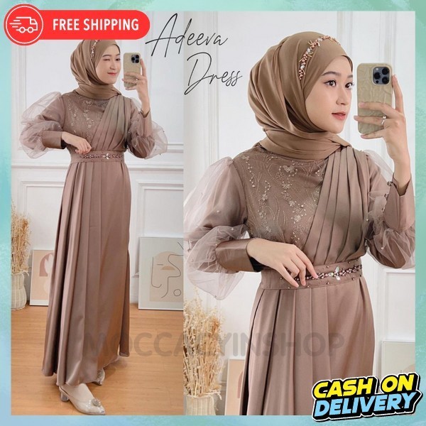 Baju Buat Lebaran 2024 Gamis Brukat Remaja Perempuan Games Burkat Ibu2 Dress Berukat Mewah Gamis Bro