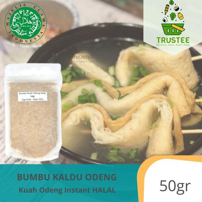 

:=:=:=:=] Bumbu Kuah Odeng / Oden / Eomuk / Fish Cake / Bakso Ikan HALAL 50gr