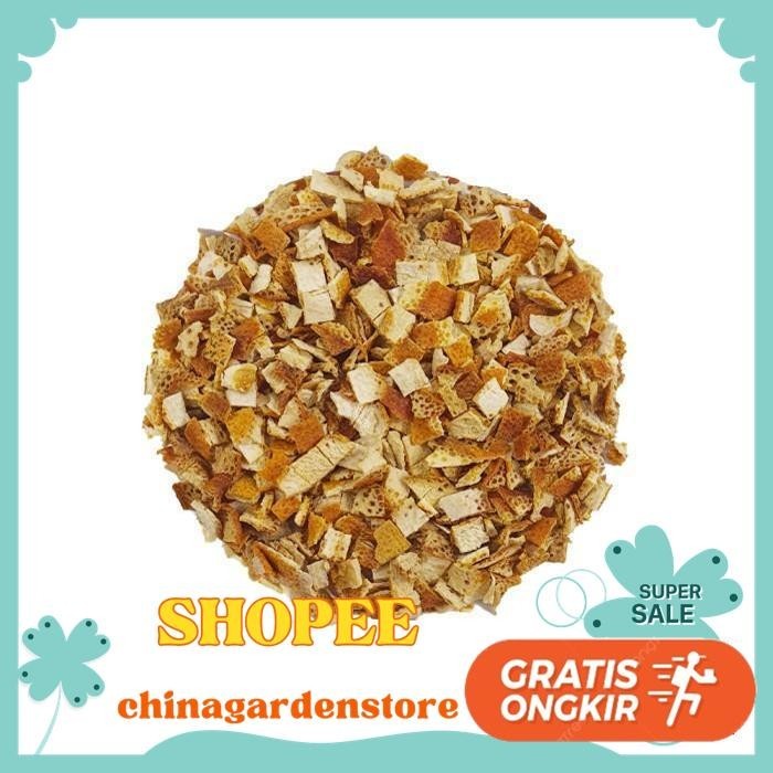 

(BITS) KULIT BUAH JERUK CACAH / ORANGE PEEL BITS WHOLESALE BEST PRODUK