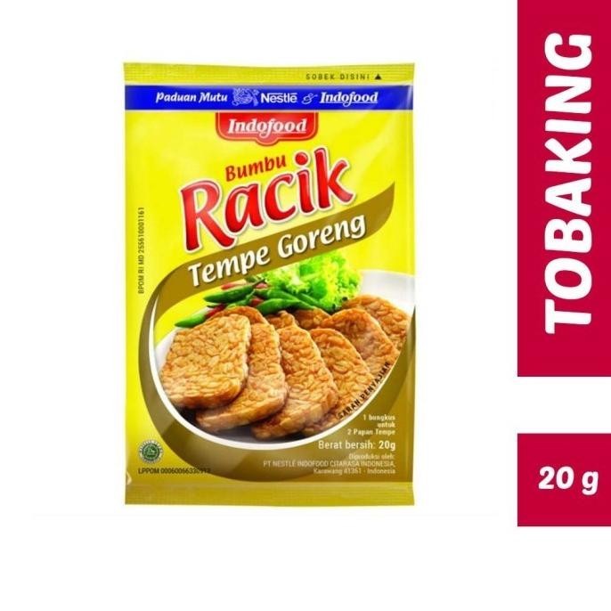 

Ready stock] Bumbu Racik Tempe Goreng 20gr Indofood