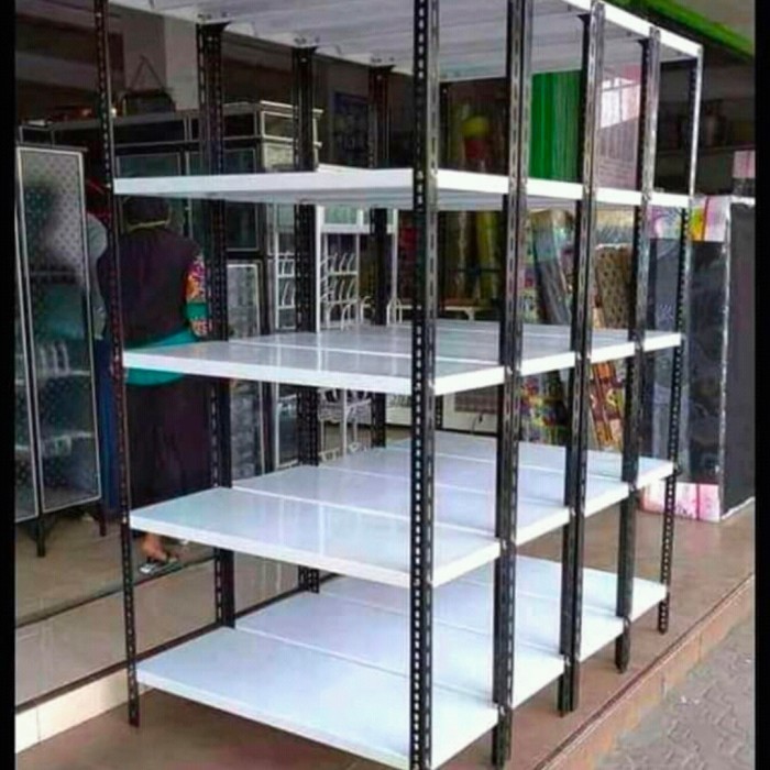 Terbaru Rak Gudang Besi 5 Susun L30 P100 T200 Promo Terlaris