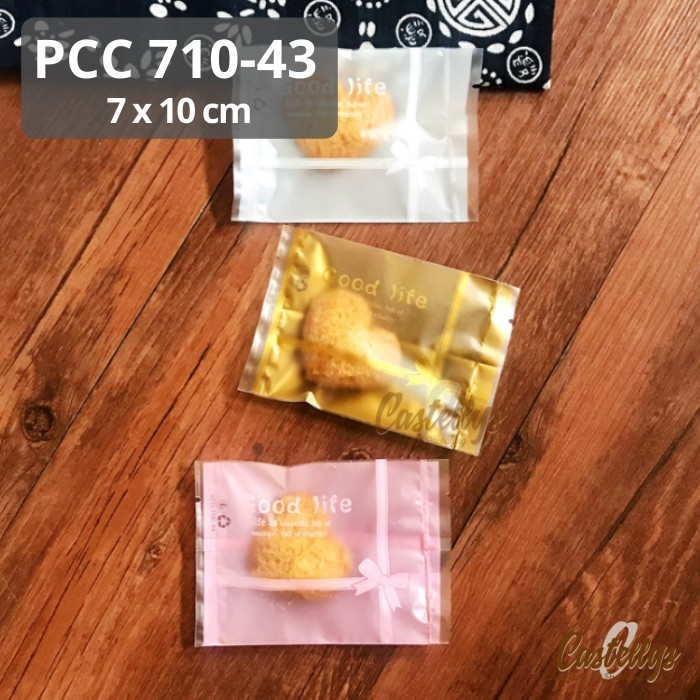 

] Plastik Cookies PCC 710-43 Nastar Kue Kering Permen Nougat Madeline
