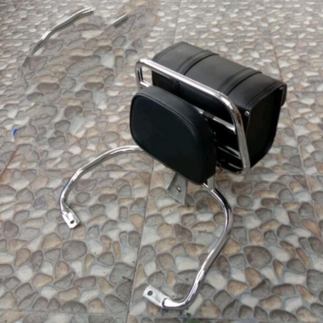 Backrack / Sandaran Jok / Tas Vespa Primavera Sprint Lx S125/150 & Gts