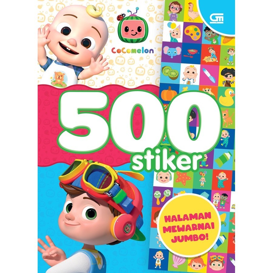GRAMEDIA MADIUN - COCOMELON 500 STIKER
