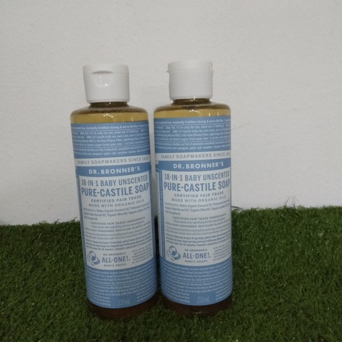 

Dr Bronner Castile Liquid Soap Baby Unscented 237Ml 045