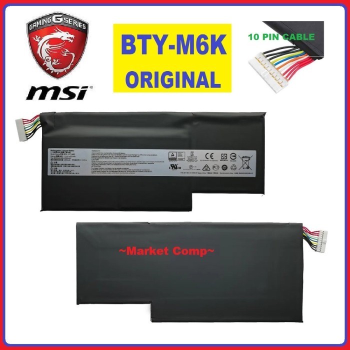 Sale Order Baterai MSI Creator 15M 10TH GEN CREATOR 17M MSI GF63 Thin GF65 Thin