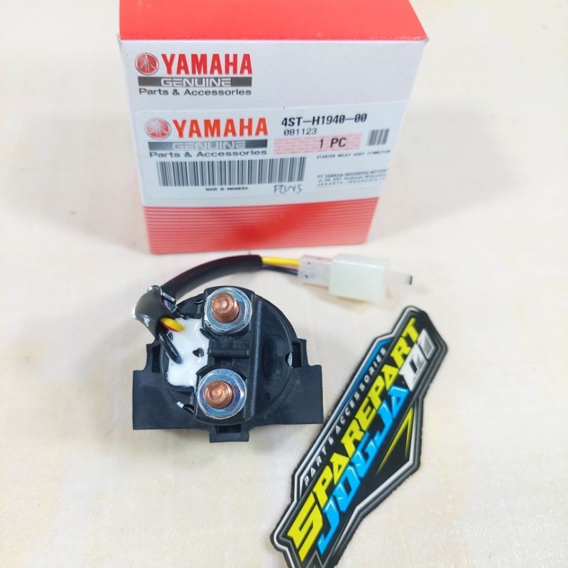 Bendik Swit Switch Relay Stater Scorpio / Scorpio Z ASLI ORIGINAL YAMAHA 4ST-H1940-00